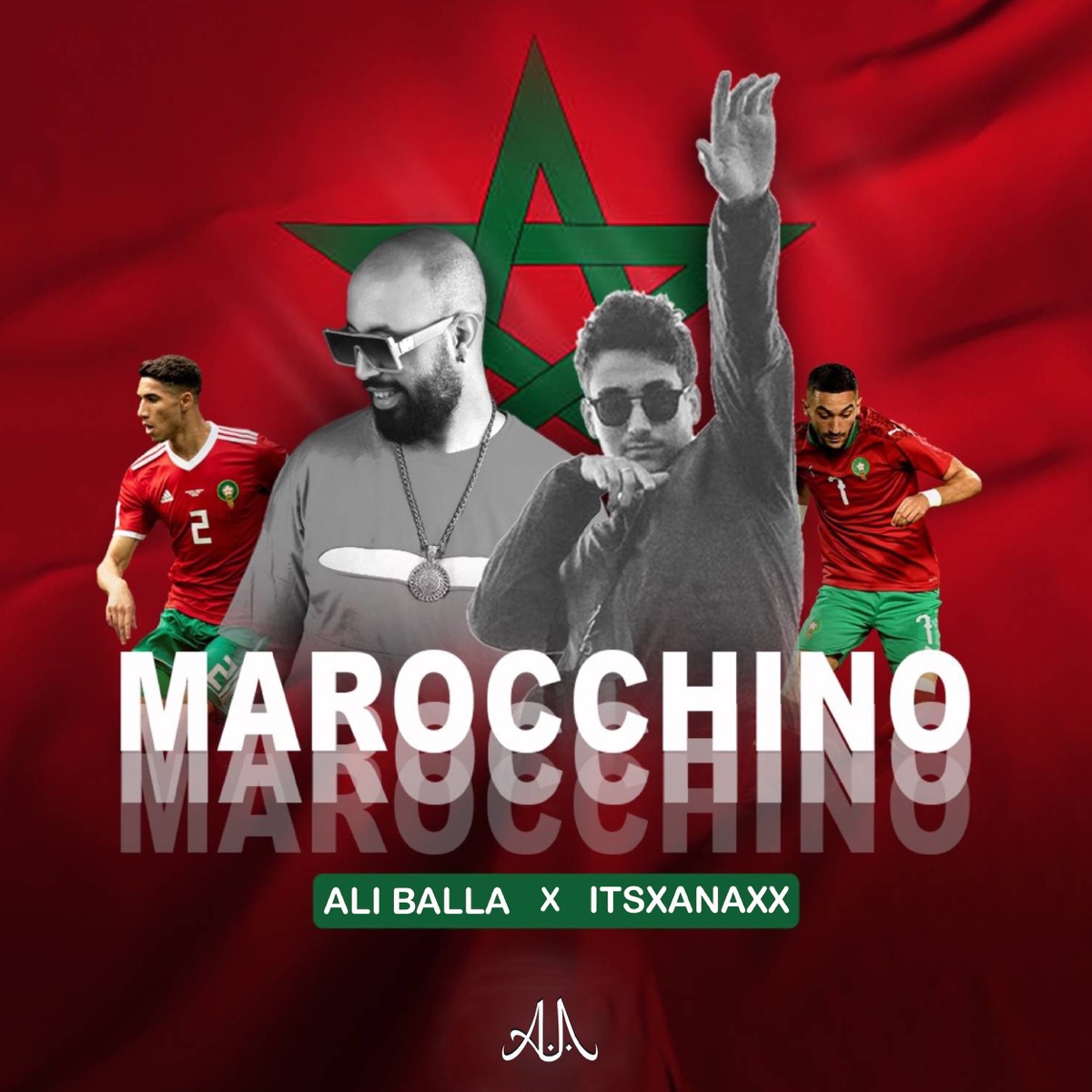 Marocchino - Single by Ali Balla & ItsXanaxx album cover