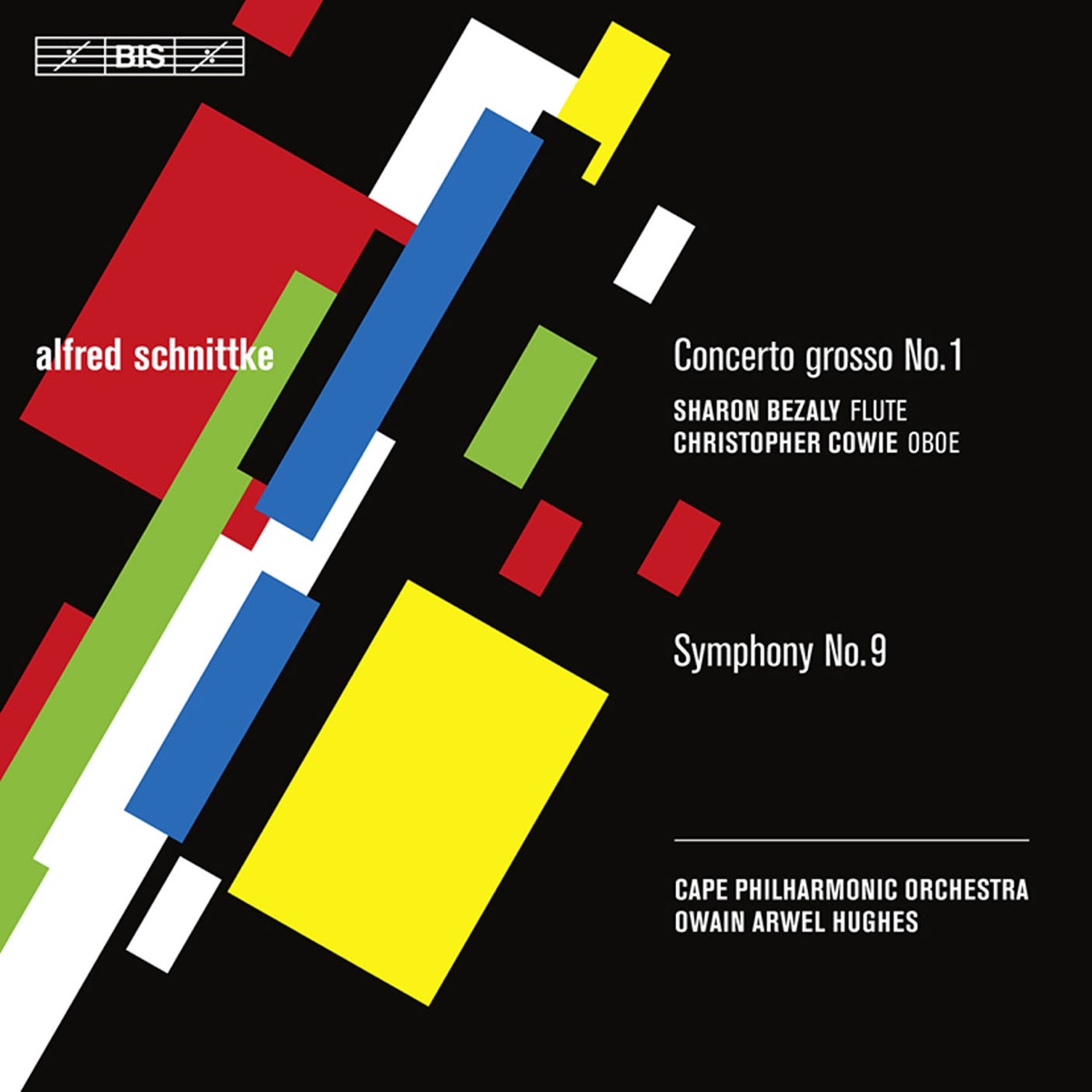 Schnittke, A.: Concerto Grosso No. 1 (Version for Flute and Oboe) / Symphony No. 9 by Cape Philharmonic Orchestra & Owain Arwel Hughes album cover