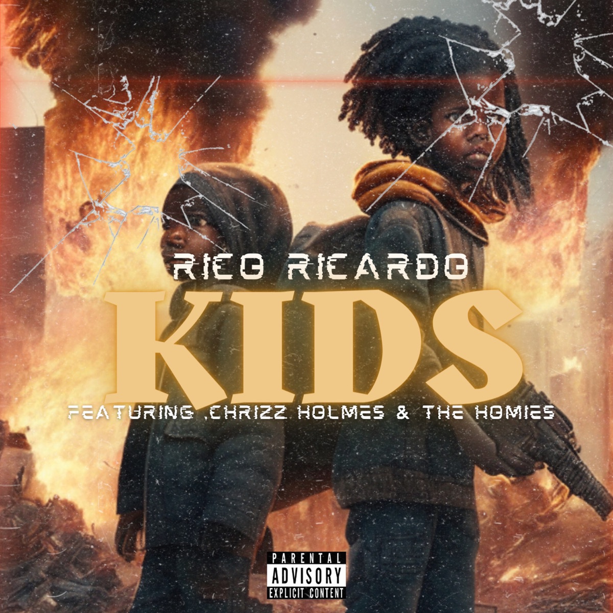 Kids (feat. Chrizz Holmes & The Homies) - Single by Rico Ricardo album cover