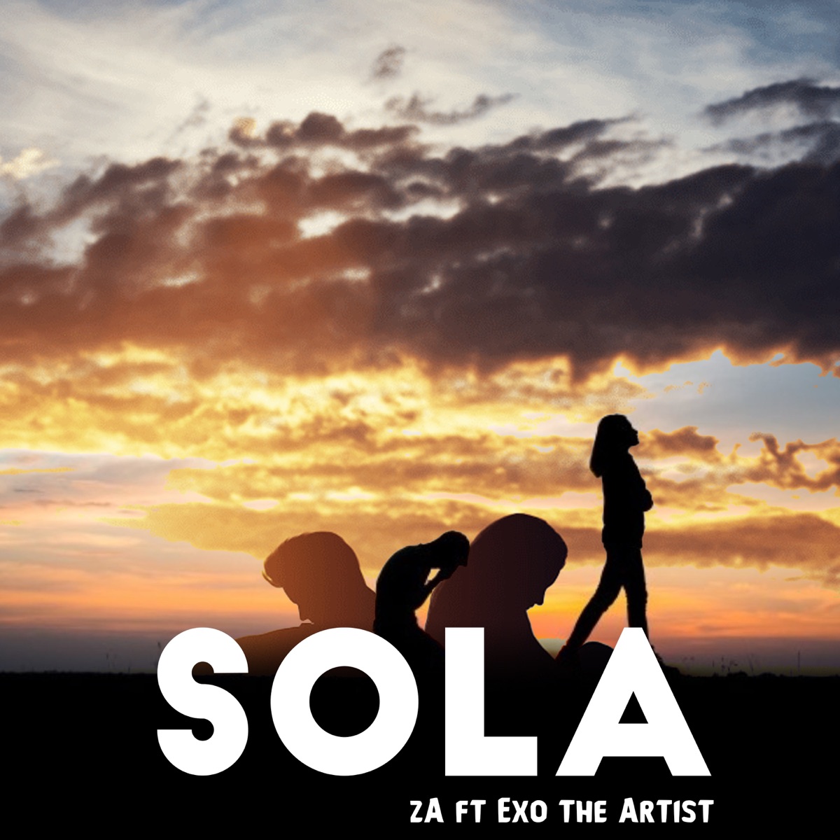 Sola (feat. Exo The Artist) - Single by za. album cover
