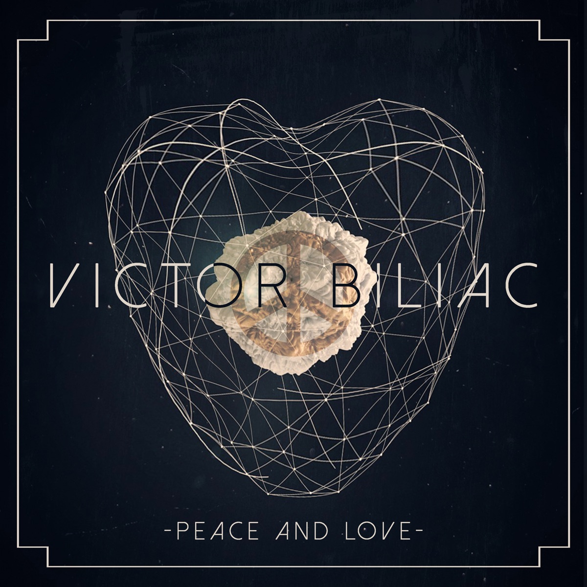 Peace and Love - Single by Victor Biliac album cover