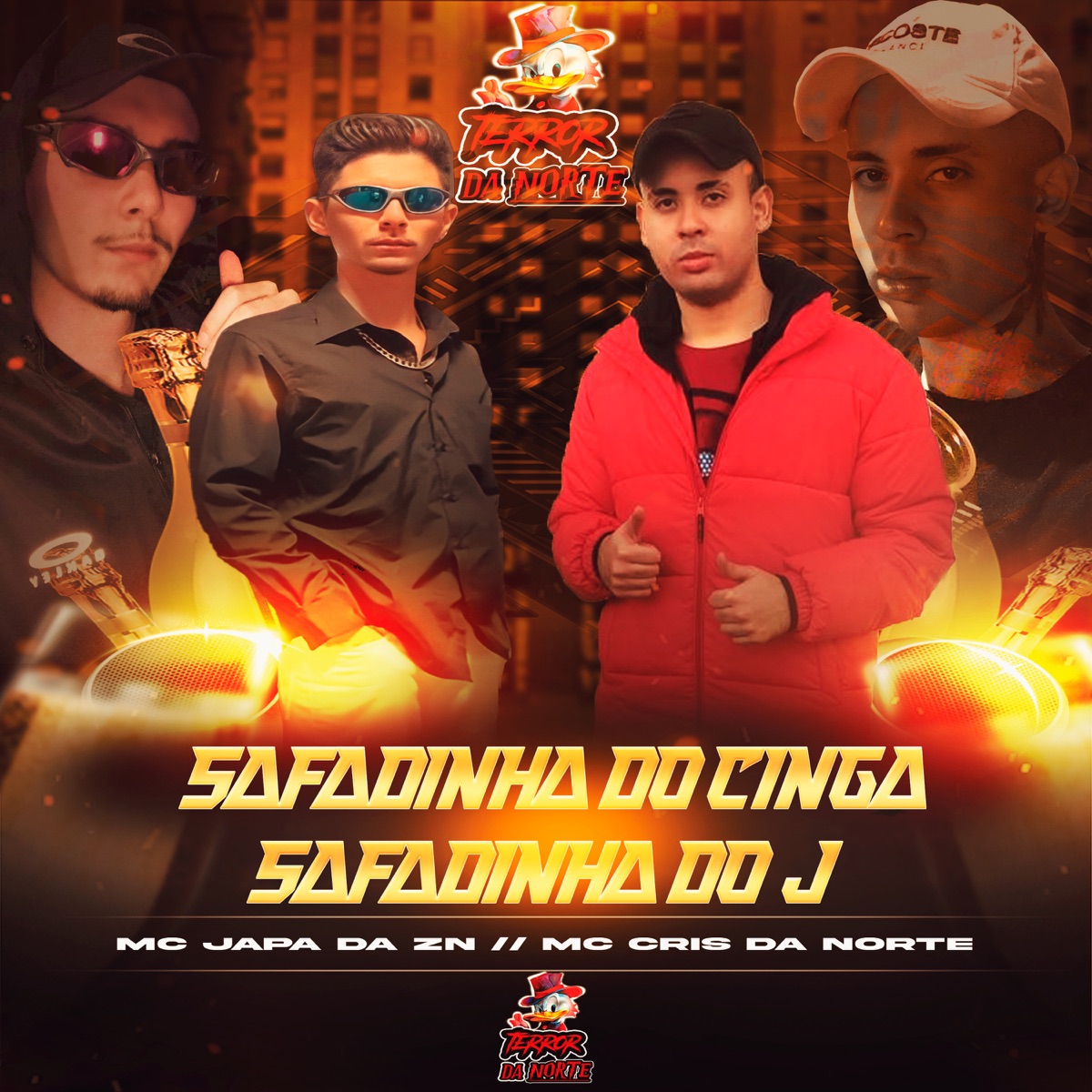 Safadinha do Cinga Safadinha do J - Single by Mc Japa da ZN & Mc Cris da norte album cover