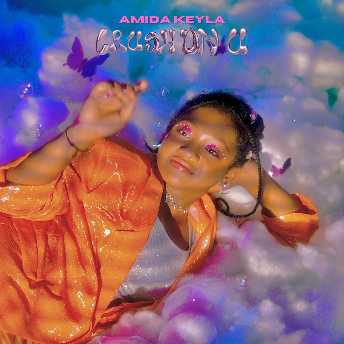 Crush on U - Single by AMIDA KEYLA album cover