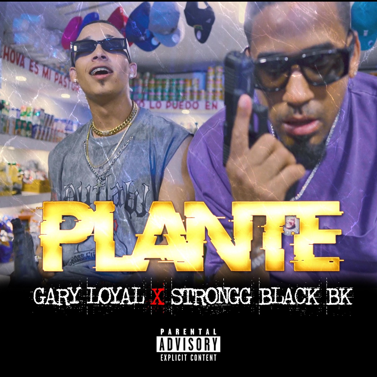 PLANTE (feat. Gary Loyal & Luis Caracter) - Single by Strongg Black Bk album cover