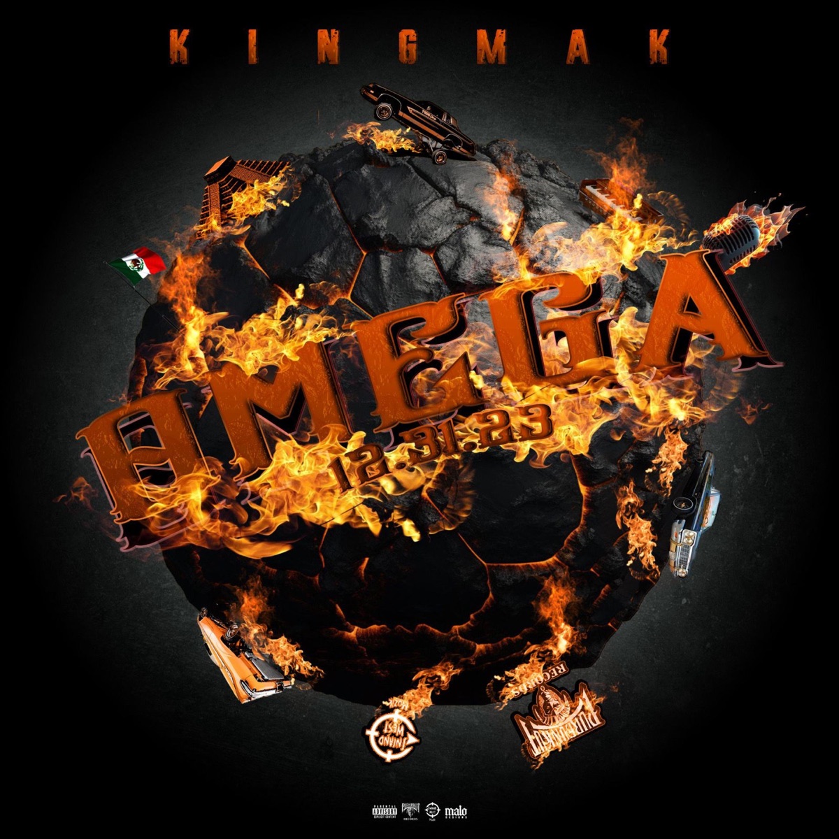 Omega - EP by KINGMAK album cover
