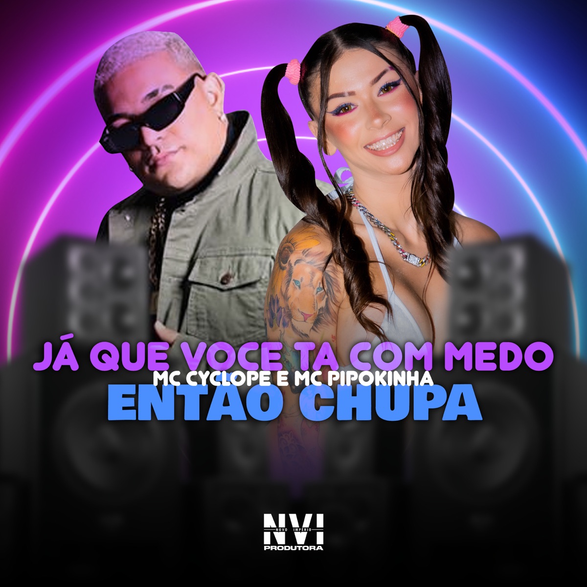 Ja Que Você Ta Com Medo Então Chupa - Single by Mc Cyclope, MC Pipokinha & Dj Paulinho album cover