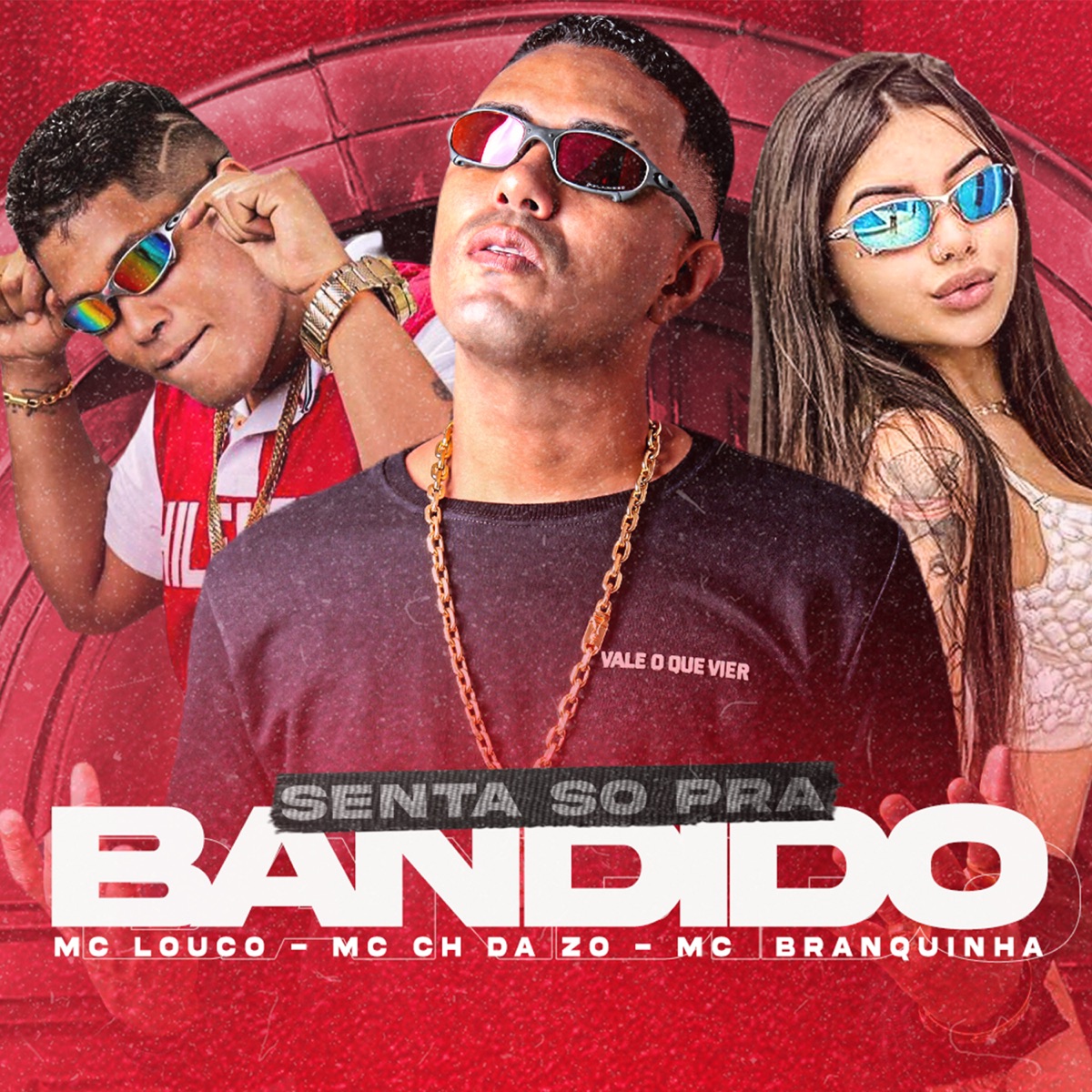 Senta Só pra Bandido (feat. MC Branquinha) - Single by MC CH da Z.O & MC Louco album cover