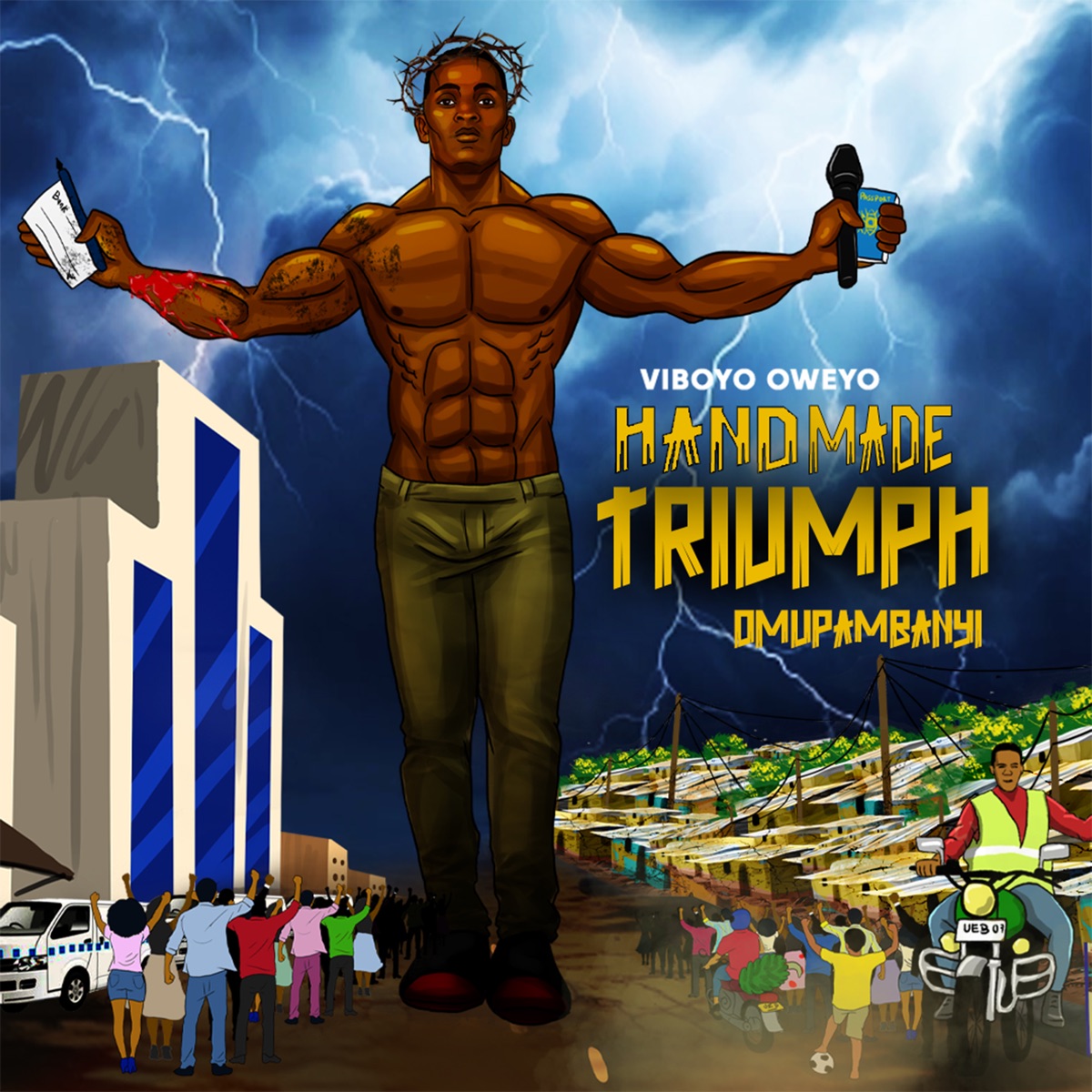 Hand Made Triumph by Viboyo Oweyo album cover