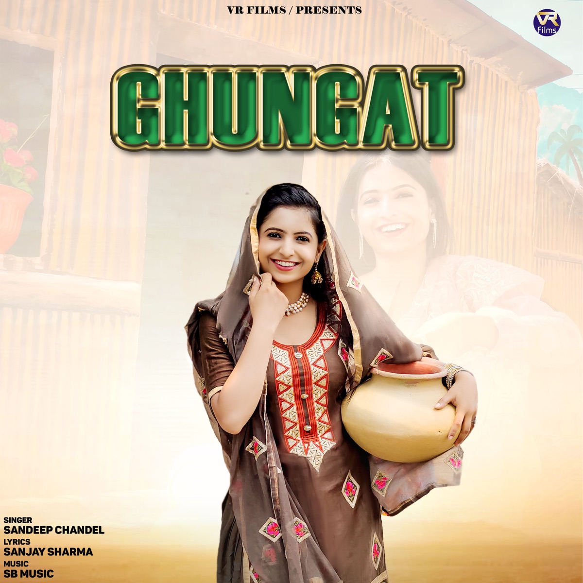 Ghungat - Single by Sandeep Chandel album cover