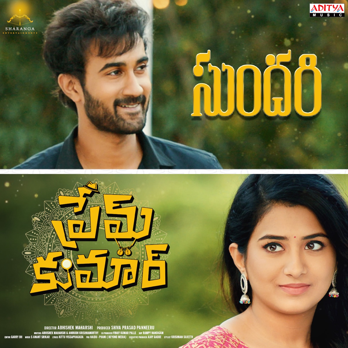 Sundari (From "Prem Kumar") - Single by S. Anant Srikar, Karthik & Kittu Vissapragada album cover
