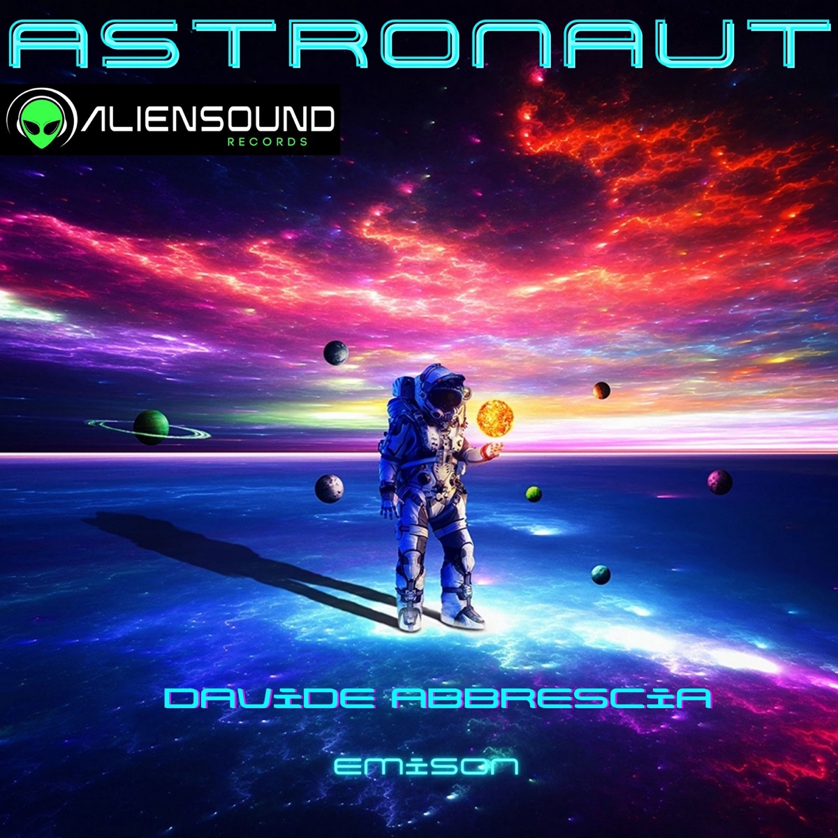 Astronaut - Single by Davide Abbrescia & Emison album cover