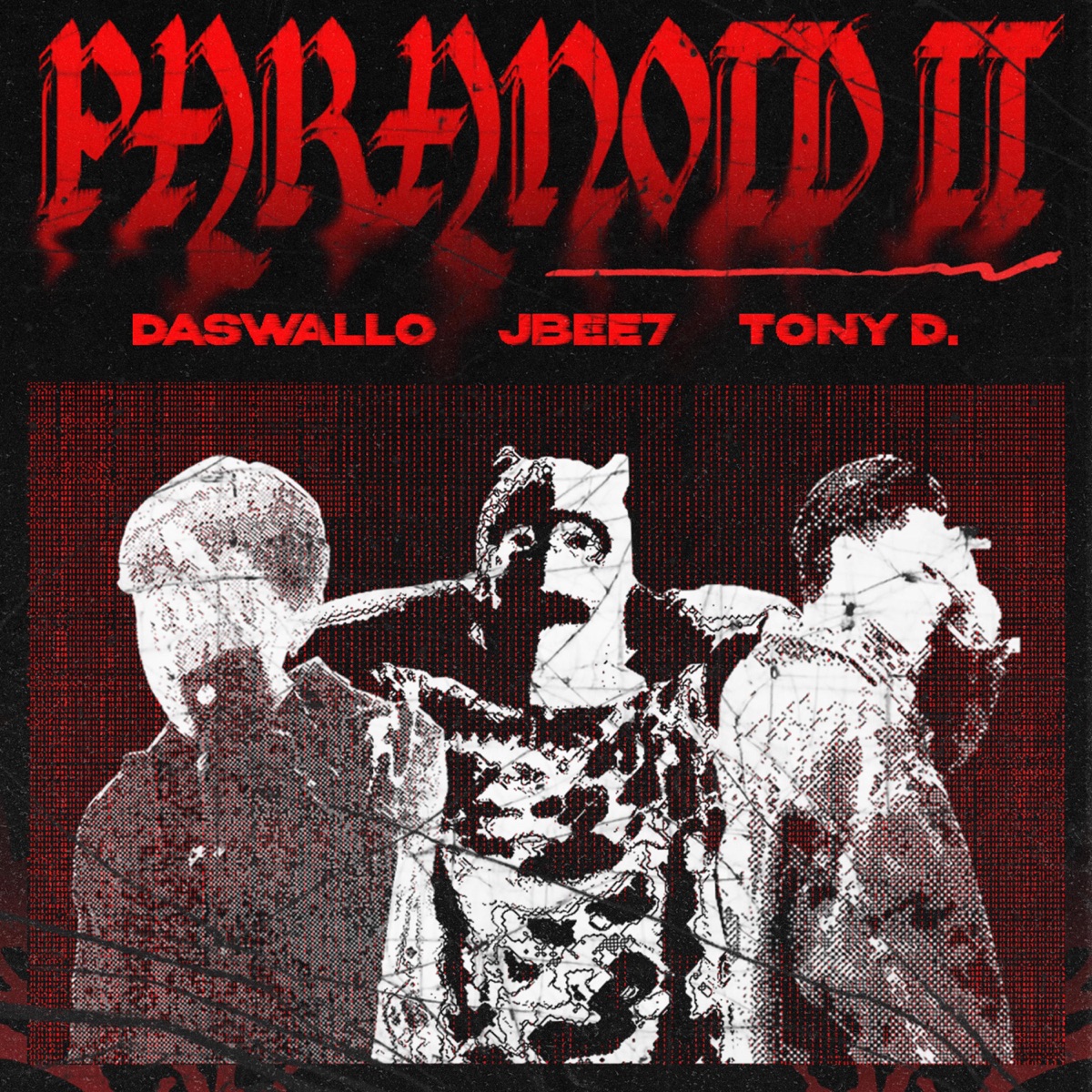 PARANOID 2 (feat. TONY D. & DASWALLO) - Single by JBEE7 album cover