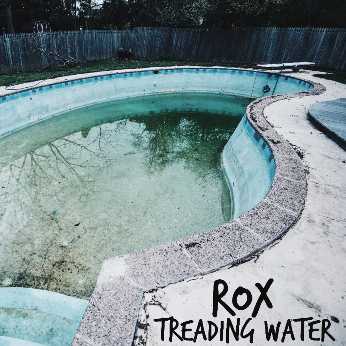 Treading Water by Rox album cover