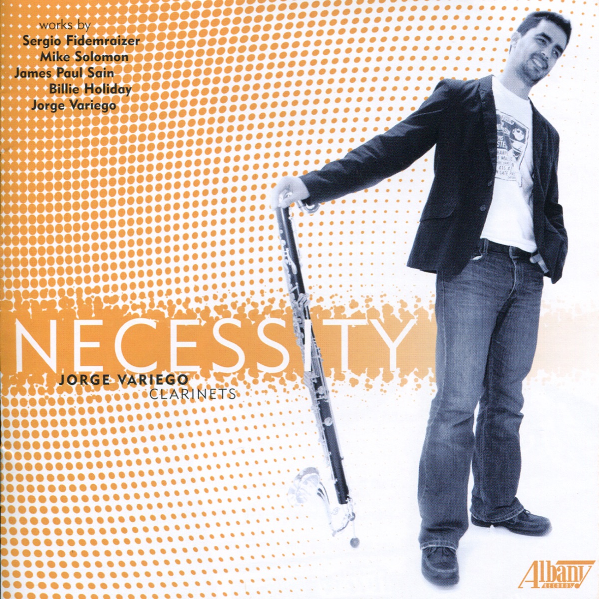 Necessity by Jorge Variego album cover