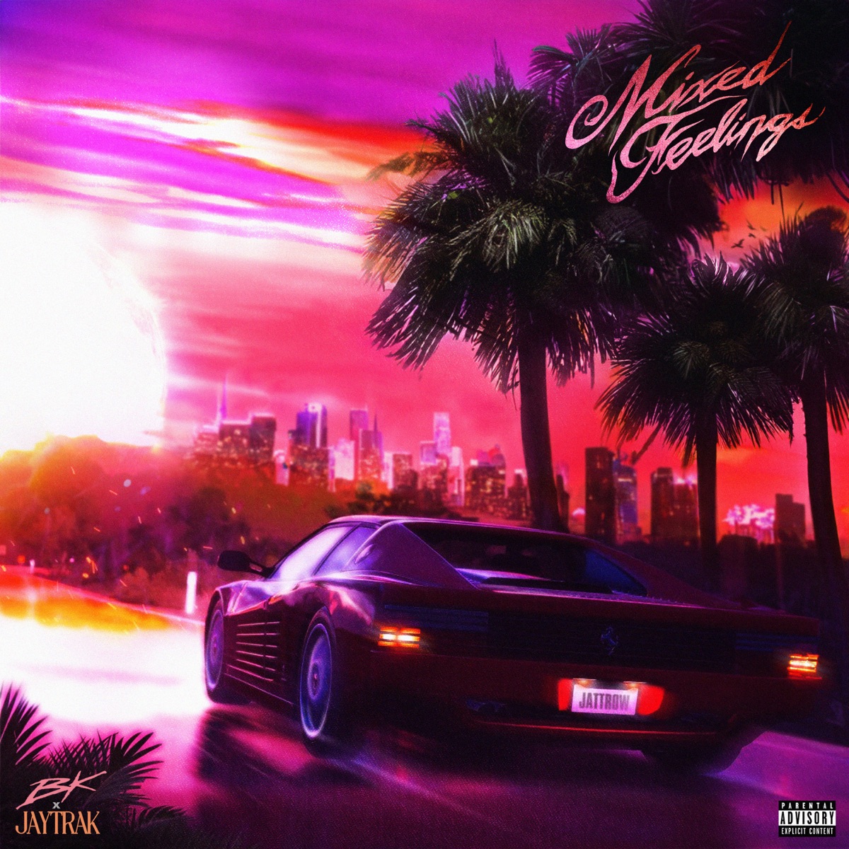 MIXED FEELINGS - EP by BK & Jay Trak album cover
