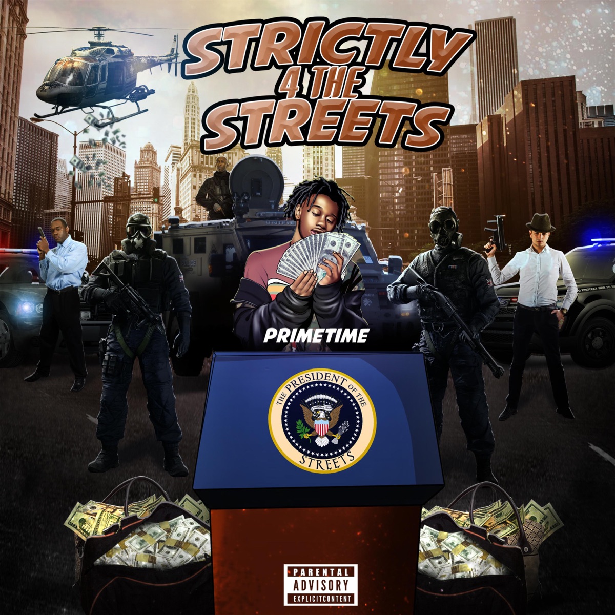 Strictly4thestreets by Primetime album cover