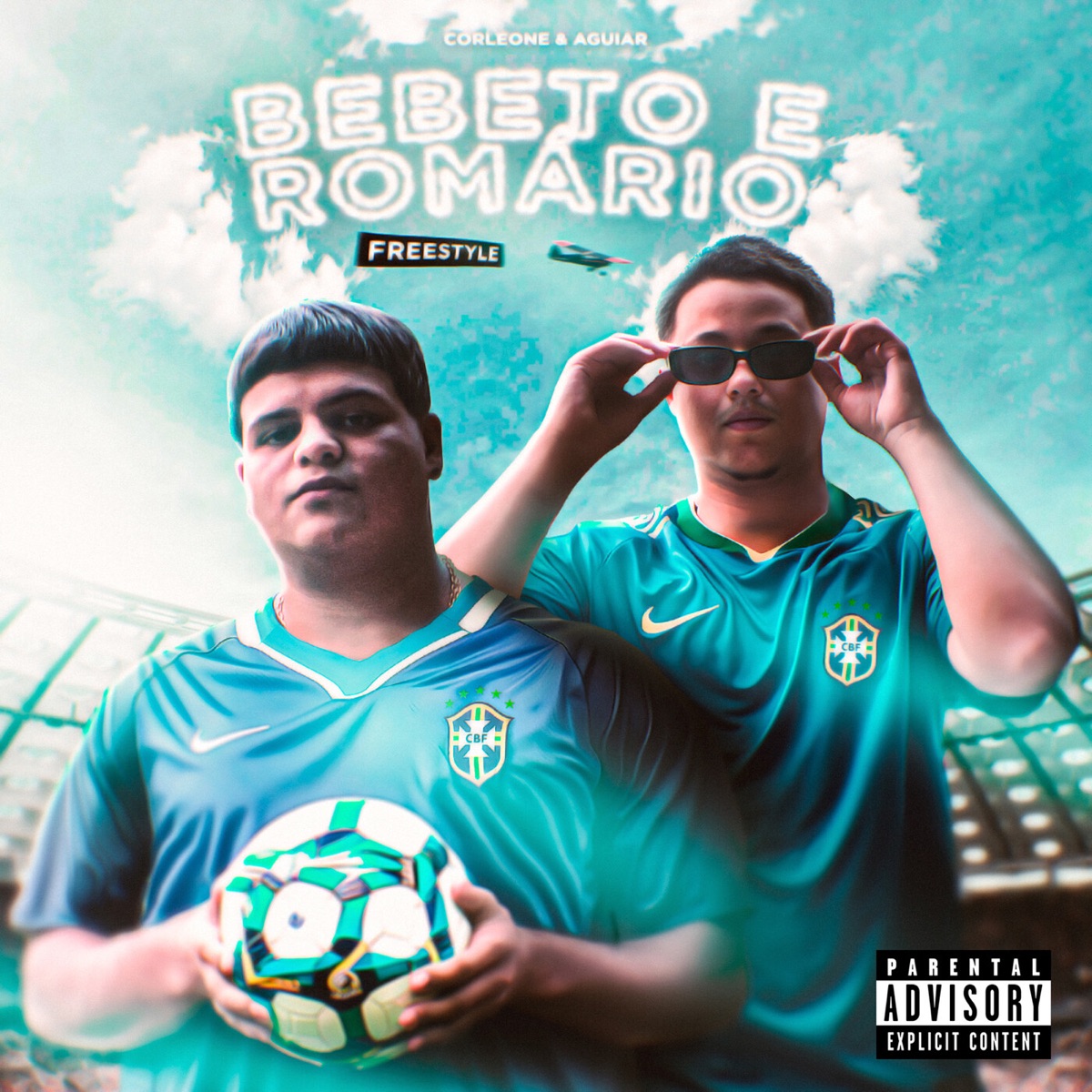 BEBETO & ROMÁRIO FREESTYLE (feat. Fella Rap) - Single by Corleone, Aguiar & Maipo Beats album cover