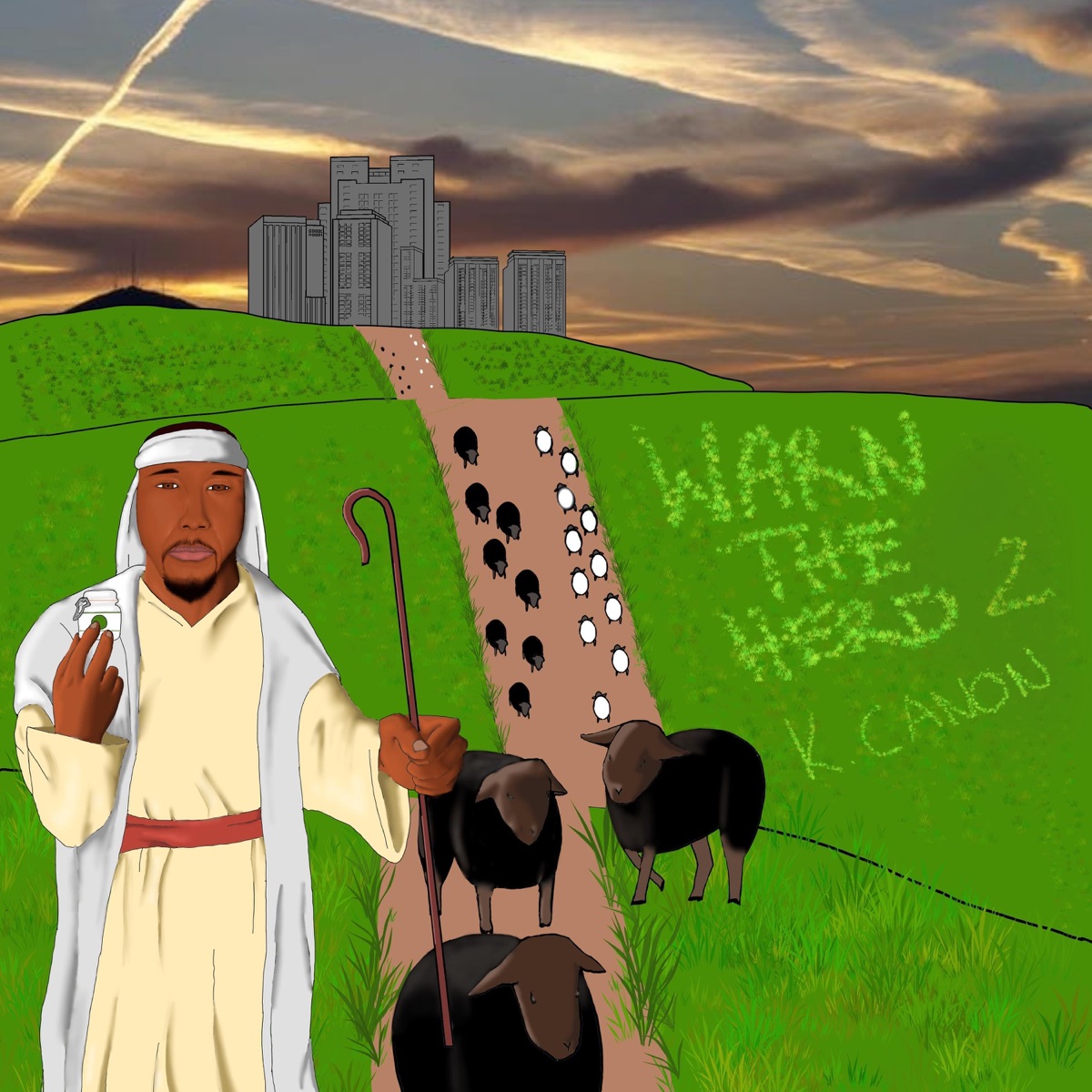 Warn the Herd 2 - EP by K.Canon album cover