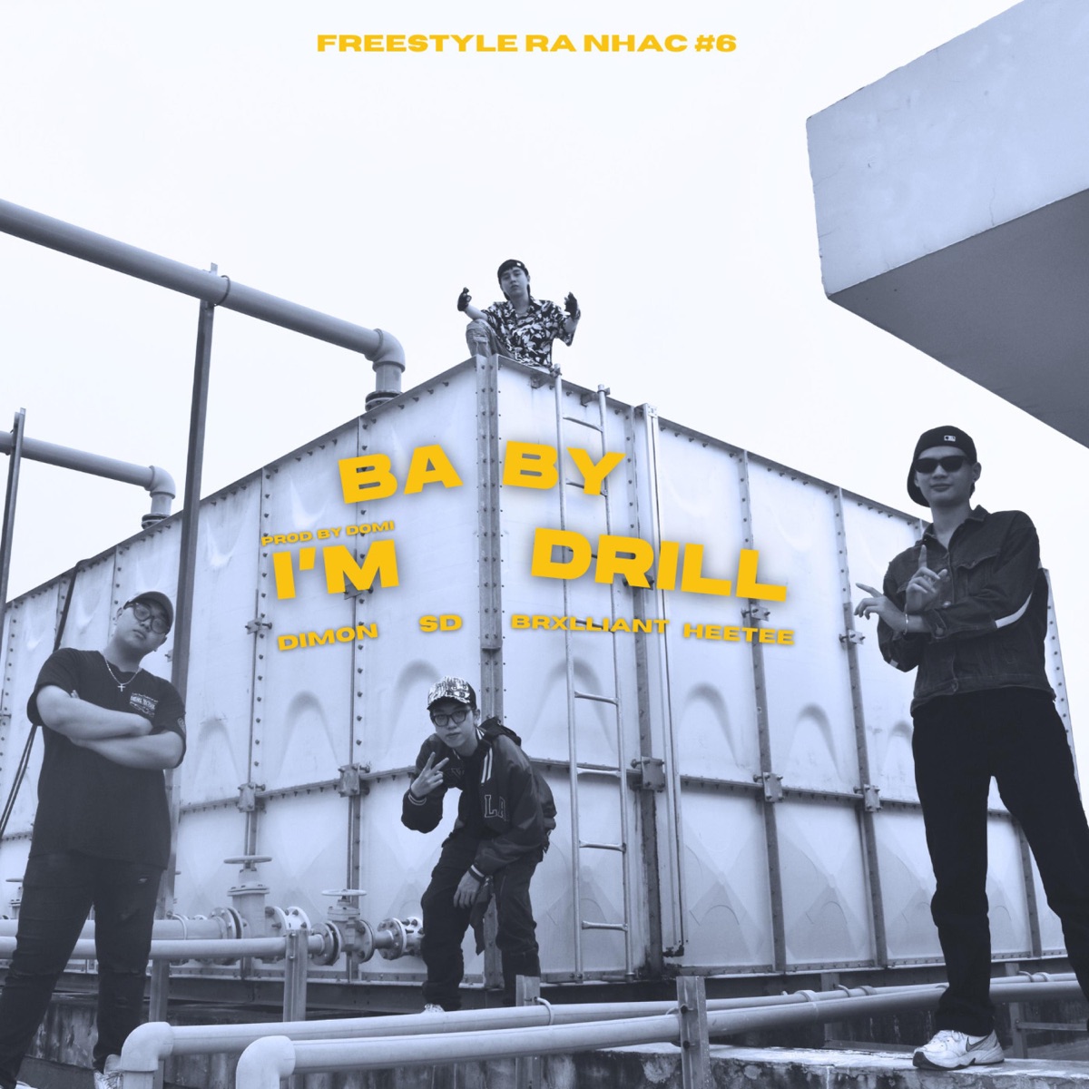 BABY I'M DRILL (feat. HEETEE, SD, BRILLIANT & DIMON) - Single by Domi album cover