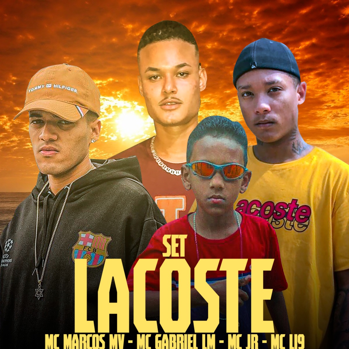 Set Lacoste - Single by Dj Magrelo, MC Gabriel LM, Mc L19, MC JR & Mc Marcos MV album cover