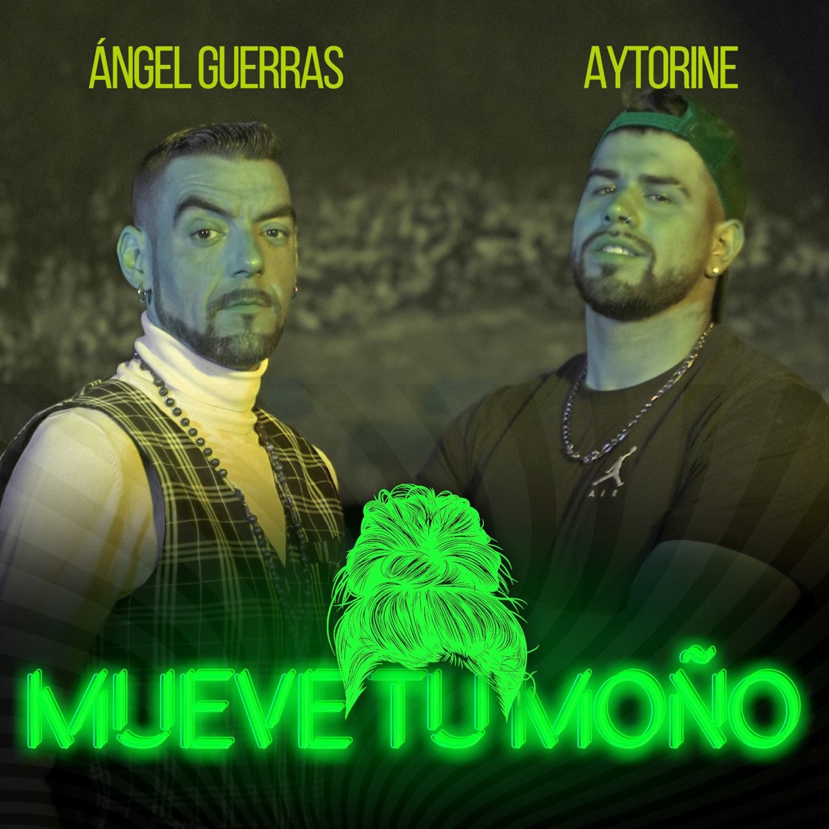 Mueve Tu Moño - Single by Angel Guerras & Aytorine album cover
