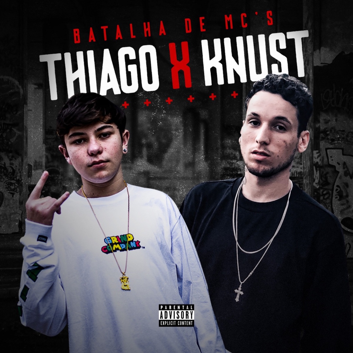 Batalha de Mc's Thiago X Knust (feat. Knust) - Single by Thiago Kelbert album cover