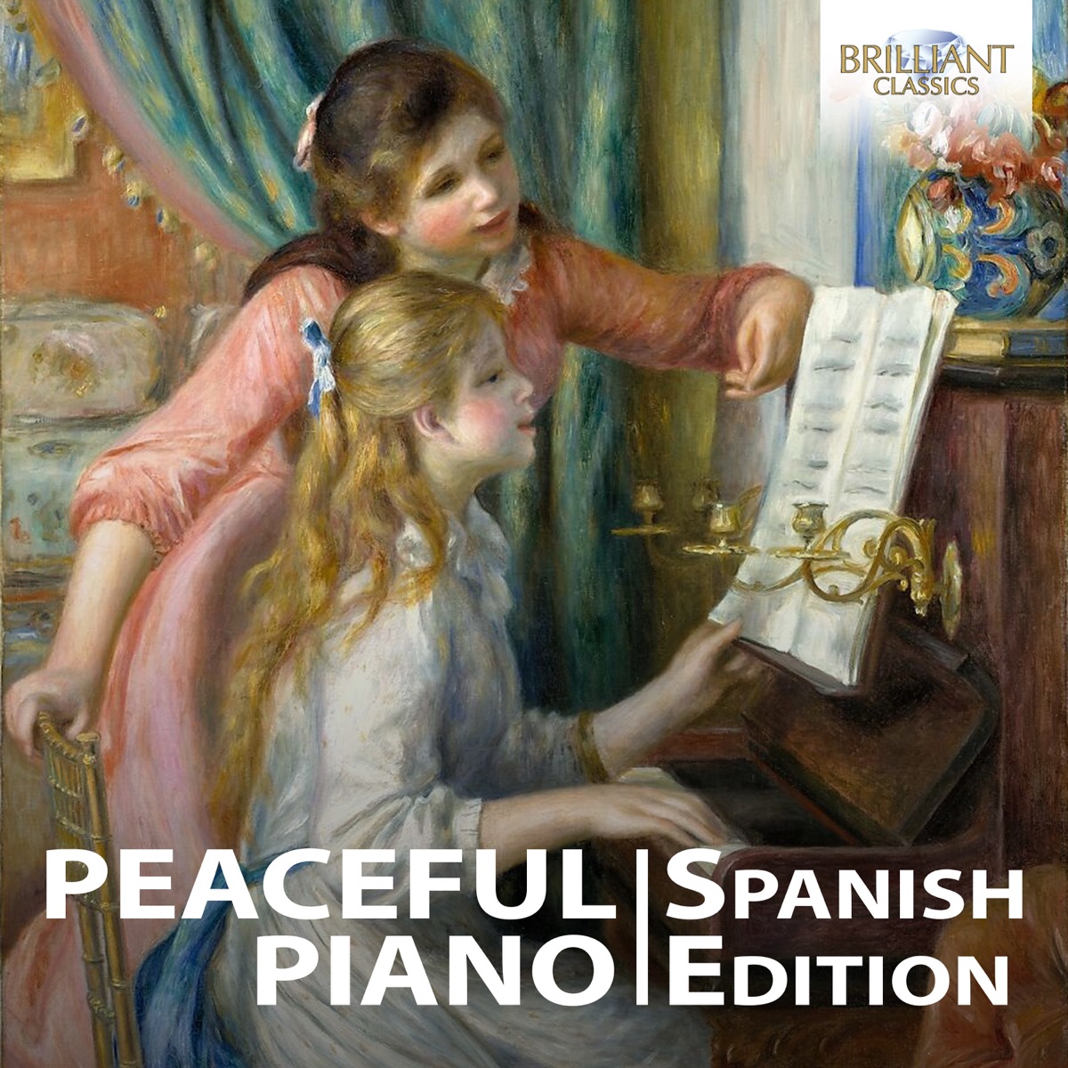 Peaceful Piano: The Spanish Collection by Sebastian Stanley, Benita Meshulam, Alessandro Deljavan, Esteban Sánchez, Christopher Devine, Pablo Matías Becerra, Mark Viner, Alessandra Ammara, Riccardo Schwartz, Jean-Francois Dichamp, Ingryd Thorson & Julian Thurber album cover