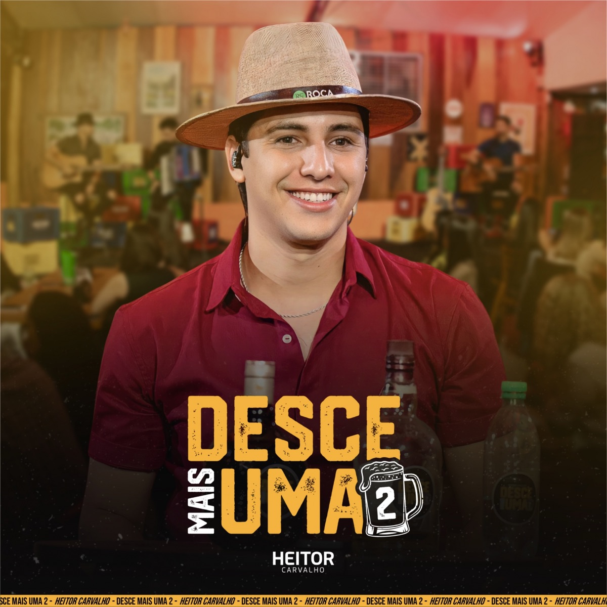 Desce Mais Uma 2 (Ao Vivo) by Heitor Carvalho album cover