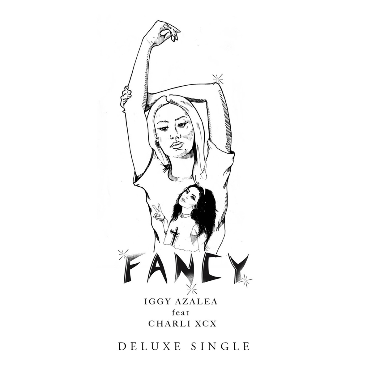 Fancy (feat. Charli XCX) [Deluxe] - Single by Iggy Azalea album cover artwork