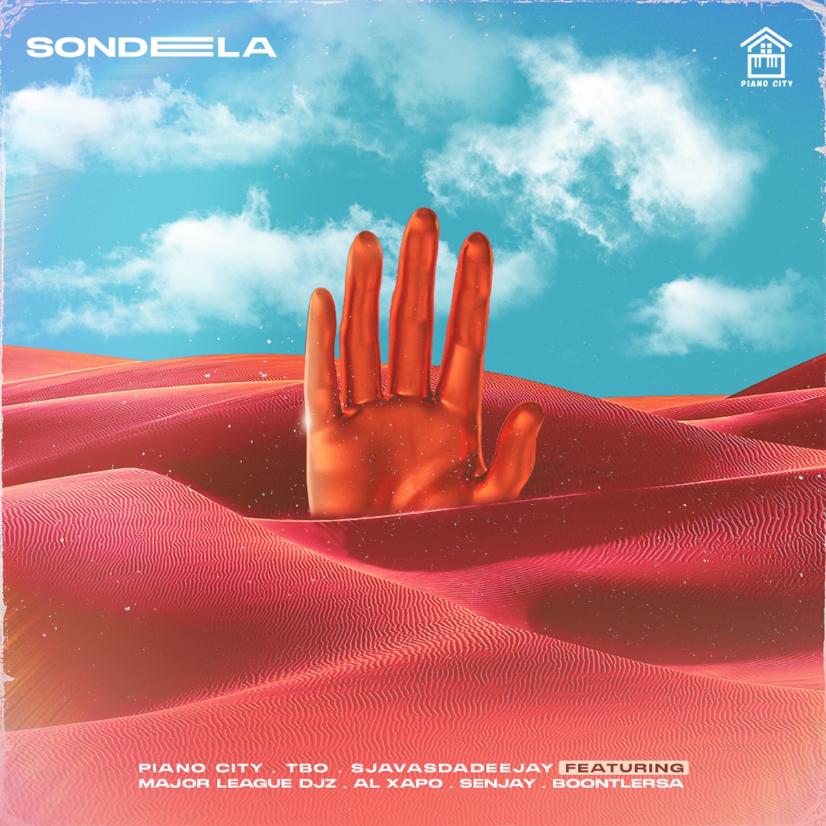 Sondela (feat. Major League DJz, Al Xapo, Boontle RSA & Senjay) - Single by Piano City, TBO & SjavasDaDeejay album cover
