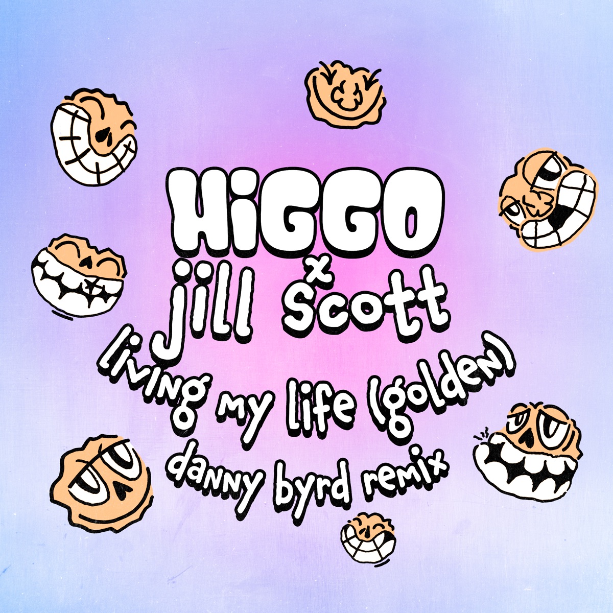Living My Life (Golden) [feat. Jill Scott] [Danny Byrd Remix] - Single by Higgo album cover artwork