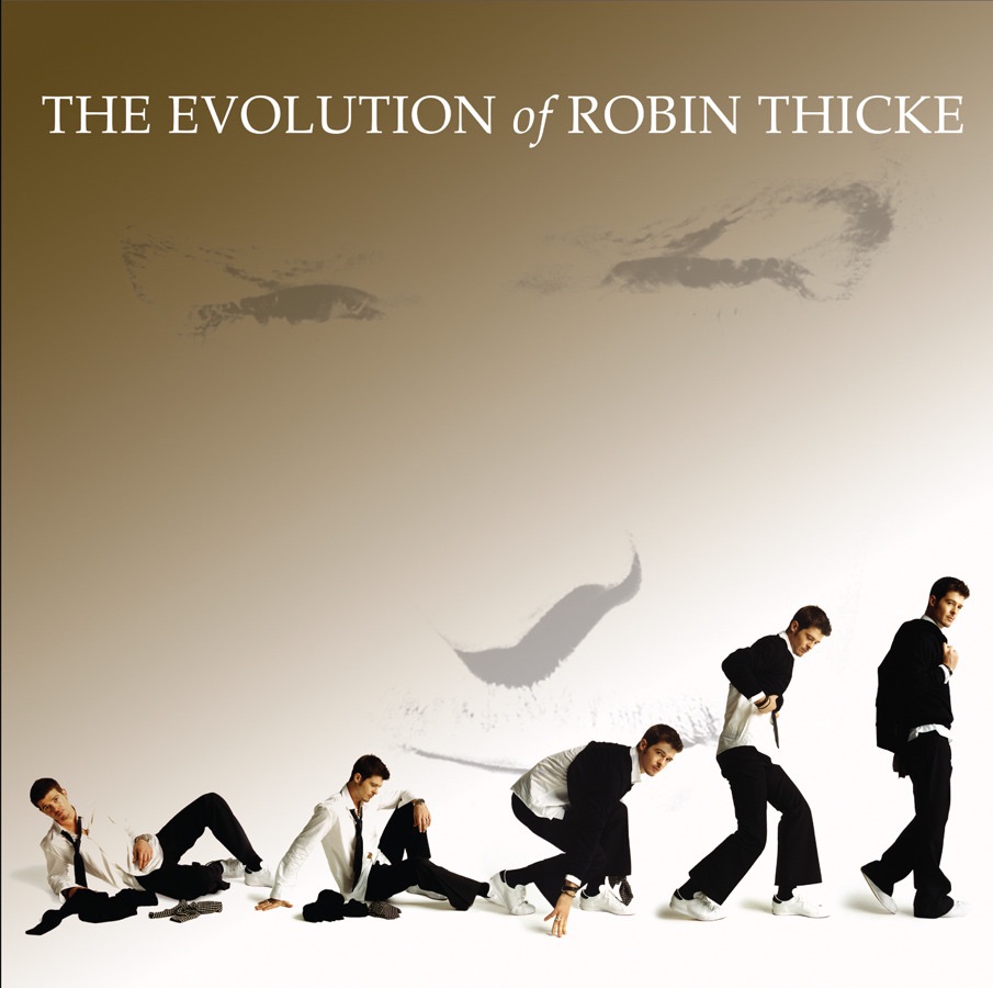 The Evolution of Robin Thicke (Deluxe Edition) by Robin Thicke album cover