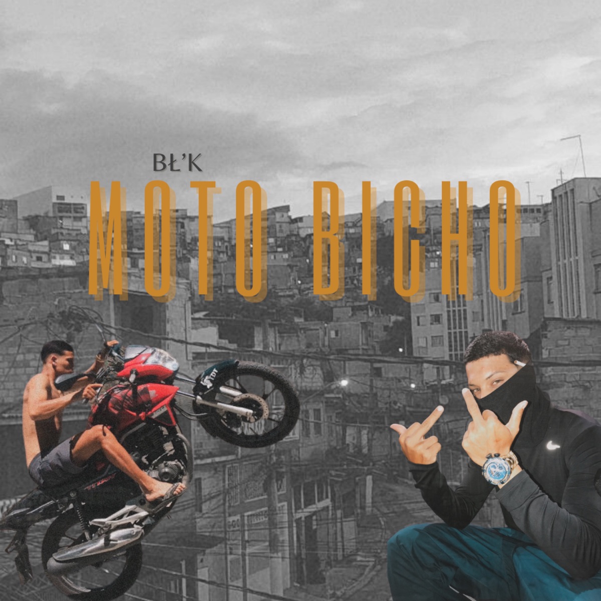 Moto Bicho - Single by BLK Mc album cover