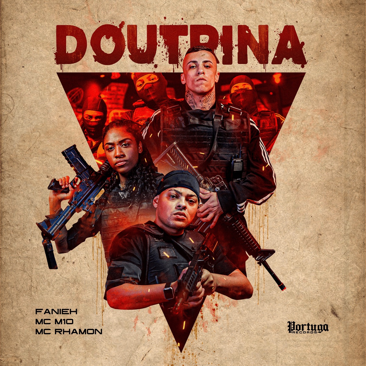Doutrina - Single by MC Rhamon, Fanieh & MC M10 album cover
