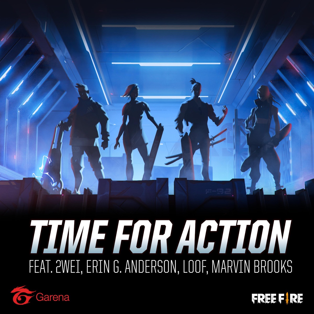 Time for Action - Single by Garena Free Fire & 2WEI album cover
