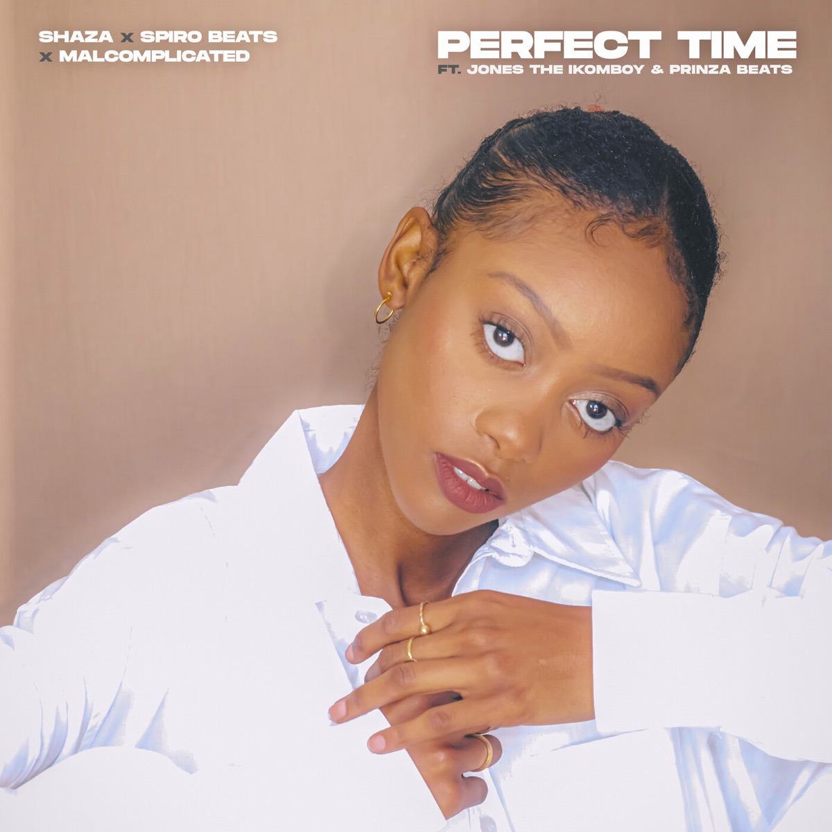Perfect Time (feat. Jones the Ikomboy & Prinza) - Single by Shaza, Spiro Beats & Malcomplicated album cover