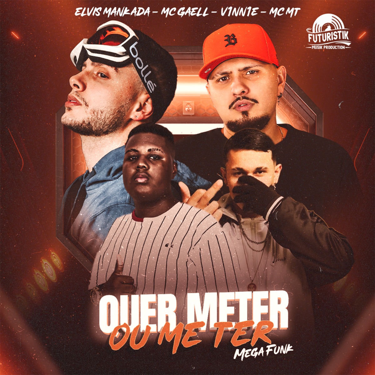 Quer Meter Ou Me Ter (feat. MC MT) - Single by Elvis Mankada, V1nn1e & MC GAELL album cover