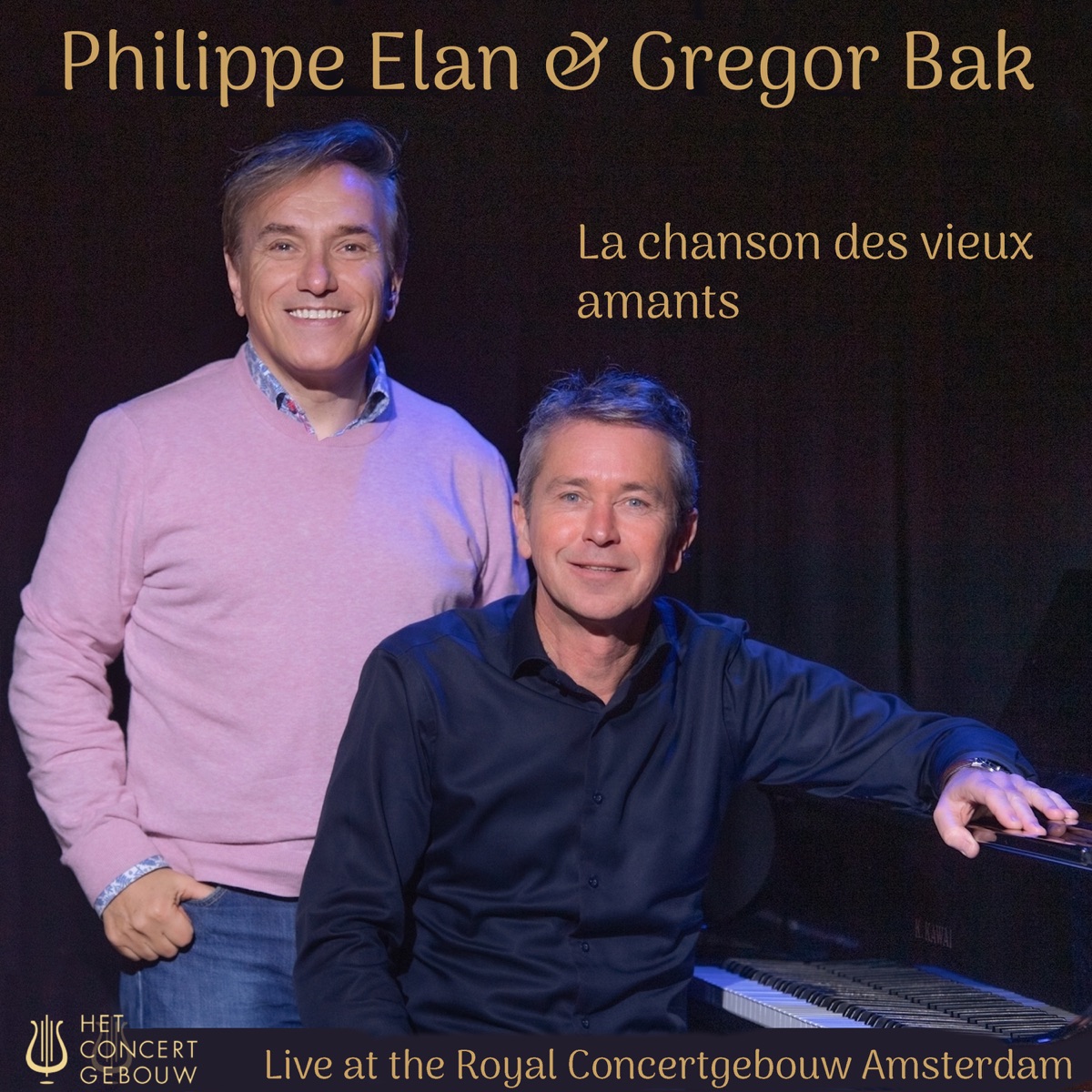 La chanson des vieux amants - Single by Philippe Elan & Gregor Bak album cover