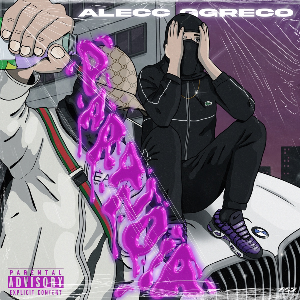 Paranoia - Single by Alecc, Ggreco & Stolou album cover