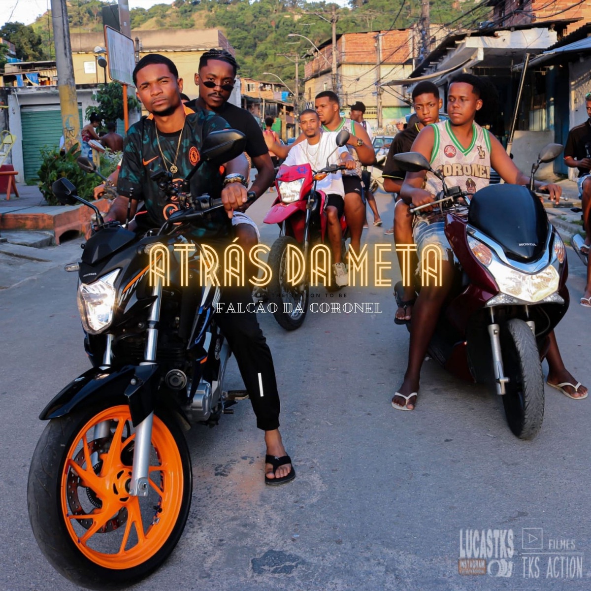 Atrás da meta - Single by Falcão do coronel album cover