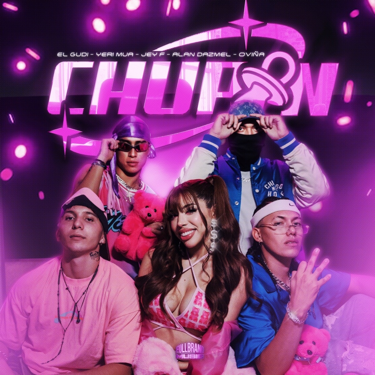 CHUPÓN - Single by Yeri Mua, El Gudi, Oviña, Jey F & Alan Dazmel album cover