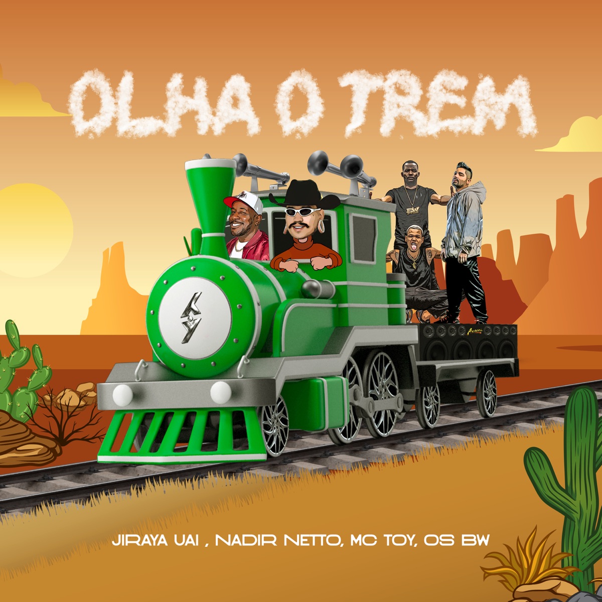 Olha o Trem - Single by JIRAYAUAI, Nadir Netto & Mc Toy album cover