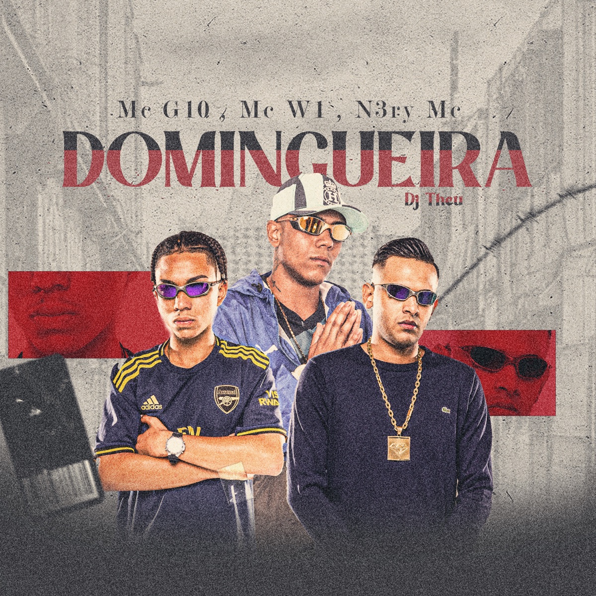 Domingueira - Single by MC W1, MC G10, N3RY MC & DJ Theu album cover