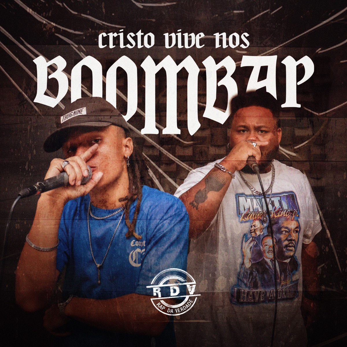 Cristo Vive nos Boombap - Single by Rap Da Verdade album cover