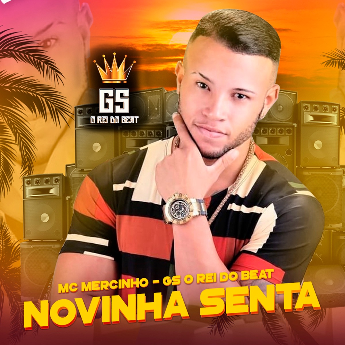 Novinha Senta - Single by GS O Rei do Beat & MC Mercinho album cover