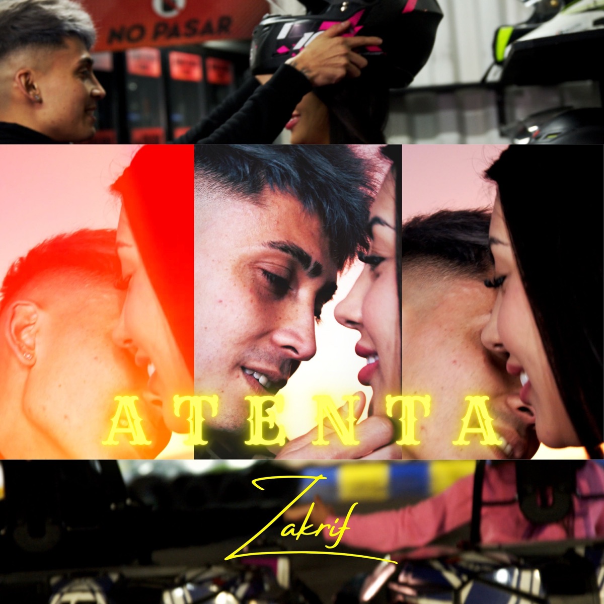 Atenta - Single by ZAKRIF album cover