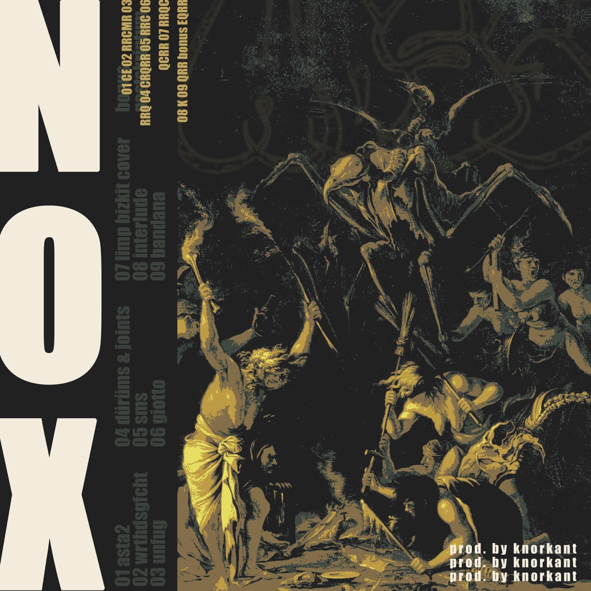 NOX by HDSG & Wortgefecht album cover