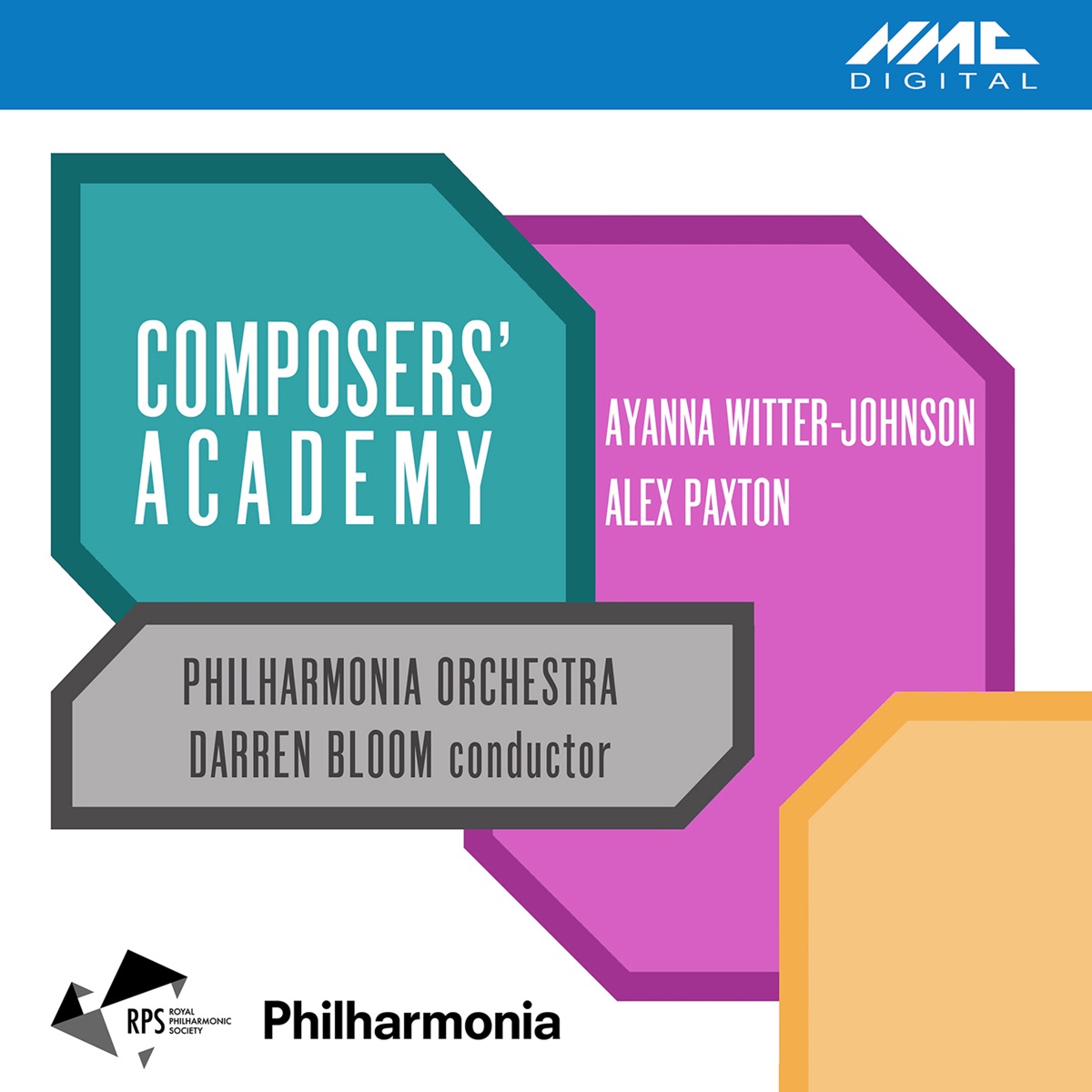 Composers' Academy, Vol. 5 - EP by Philharmonia Orchestra, Darren Bloom & Ayanna Witter-Johnson album cover
