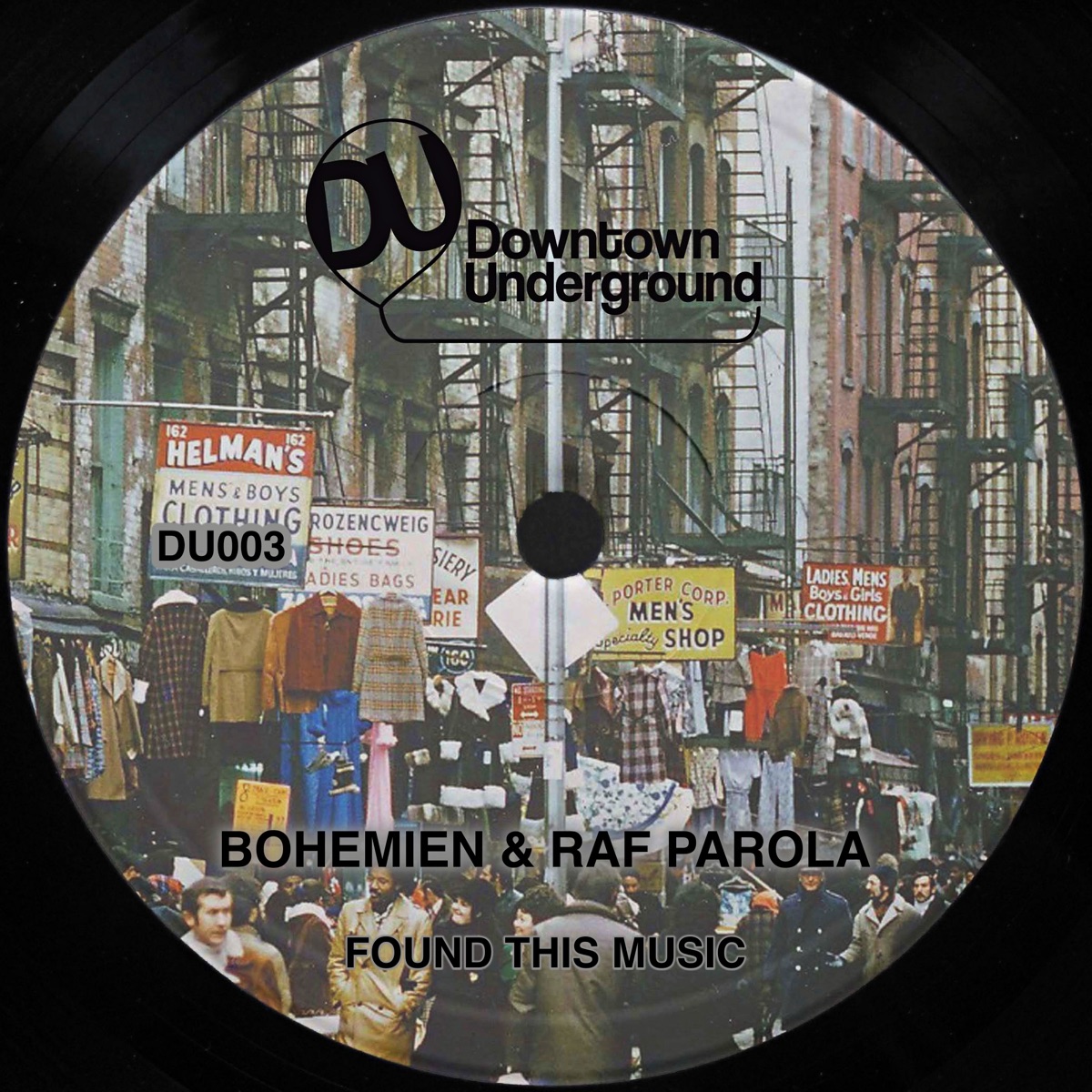 Found This Music - Single by Raf Parola & Alex Bohemien album cover