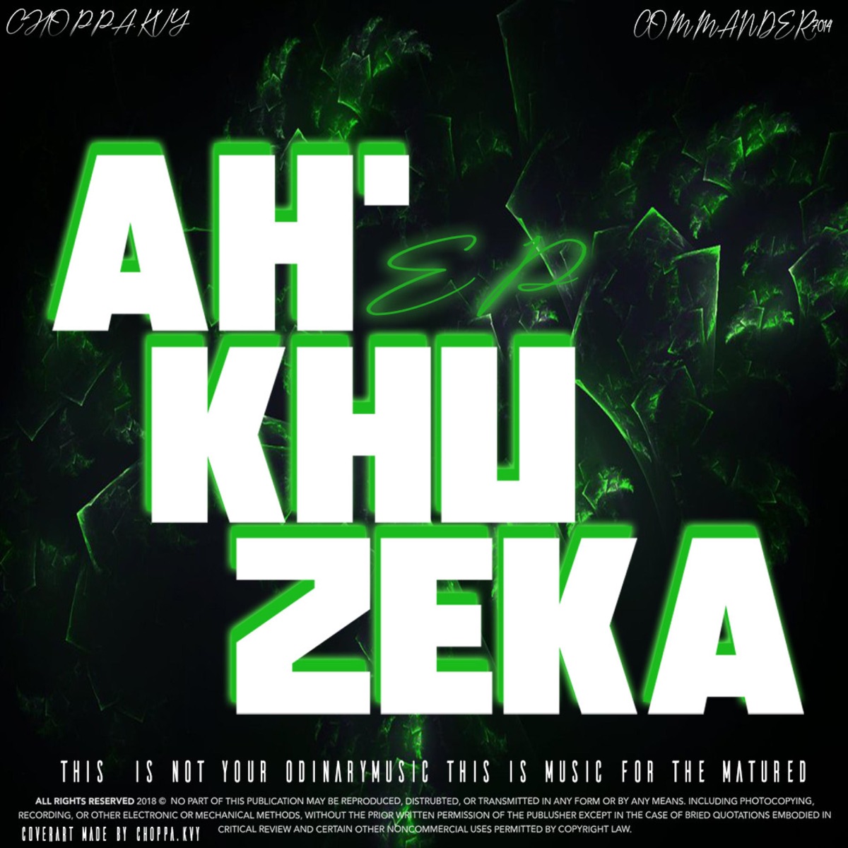 Ah'khuzeka by Choppa.kvy album cover